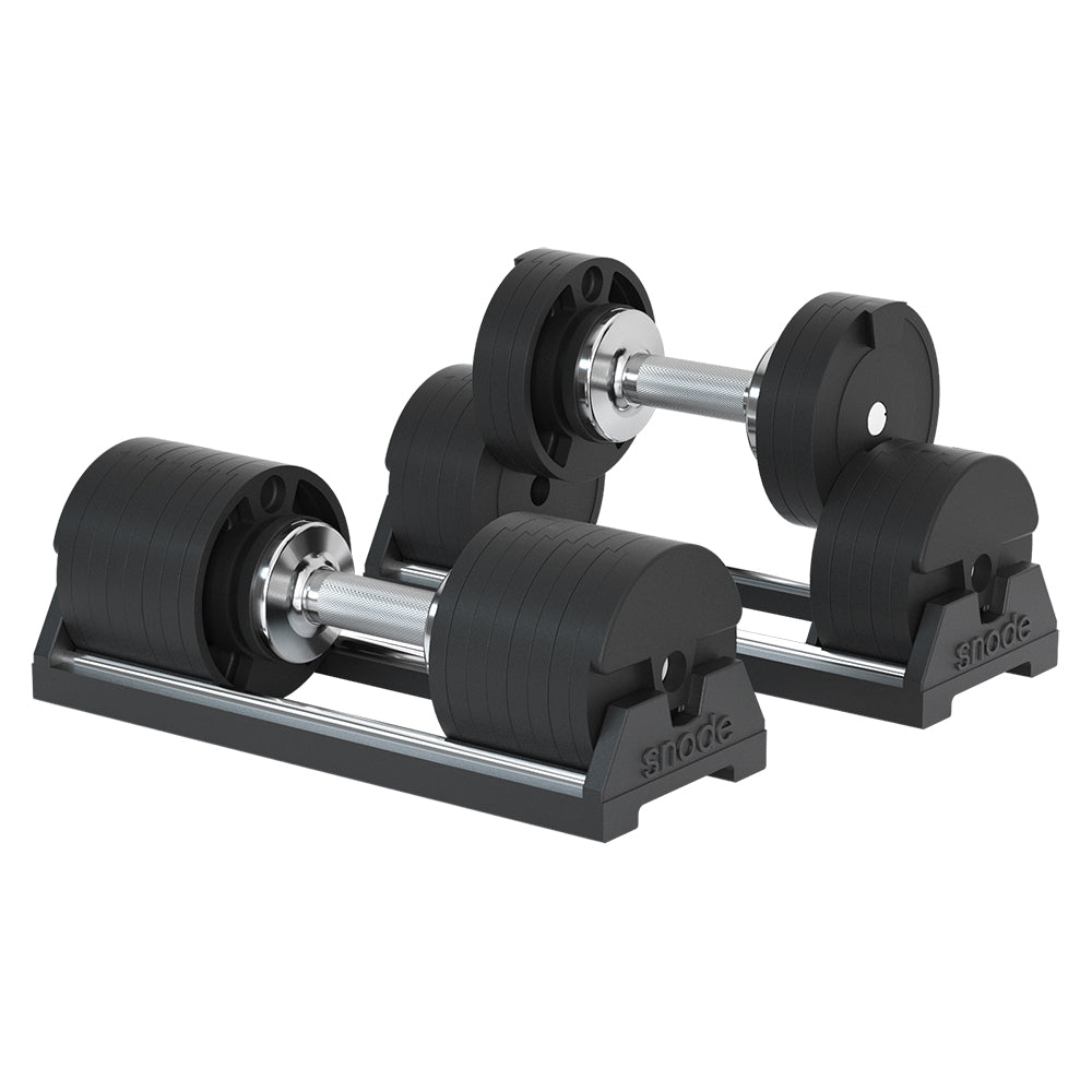 【Snode】AD80 80磅防摔可調式啞鈴(二入組)