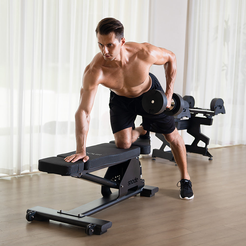 【Snode】AD80 80磅防摔可調式啞鈴(二入組)