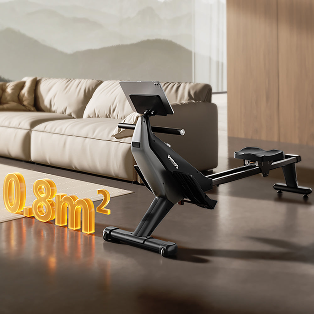 【PHILIPS】FIT3102R 飛利浦智發電磁控划船機-小鯊魚