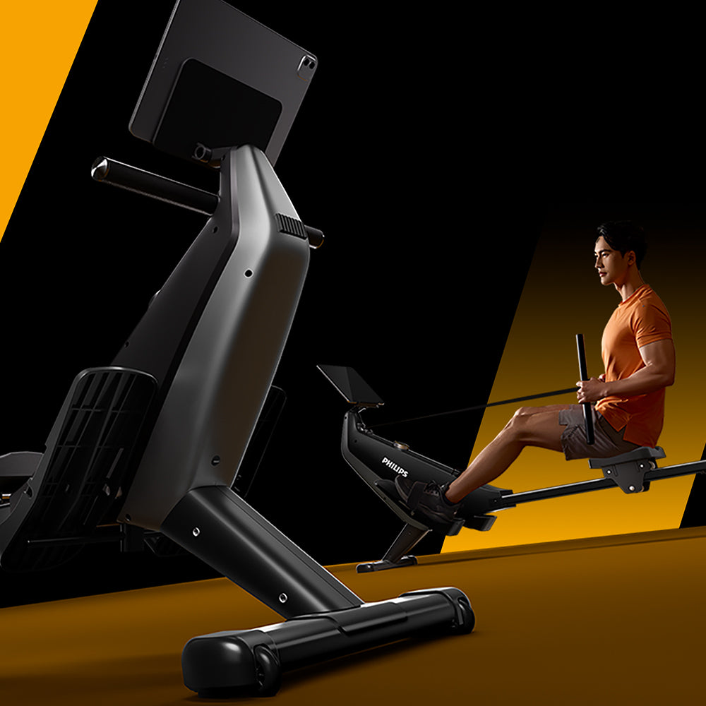 【PHILIPS】FIT3102R 飛利浦智發電磁控划船機-小鯊魚