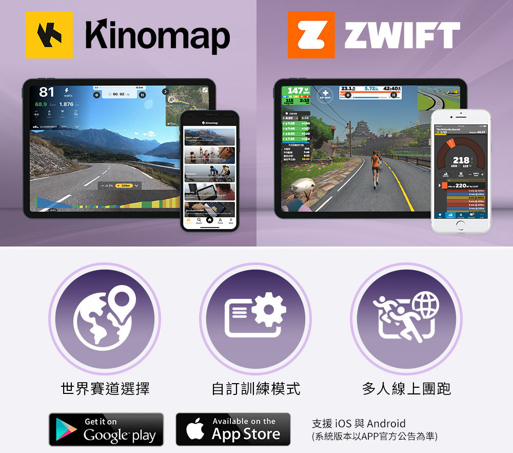 社群APP 連線虛擬路跑