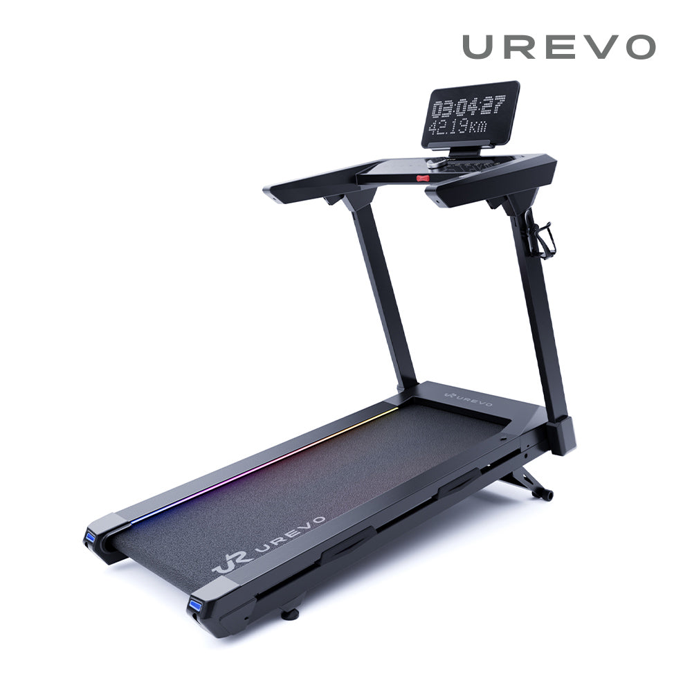 預購【UREVO】URTM044 CyberMega Smart 大字幕馬拉松跑步機