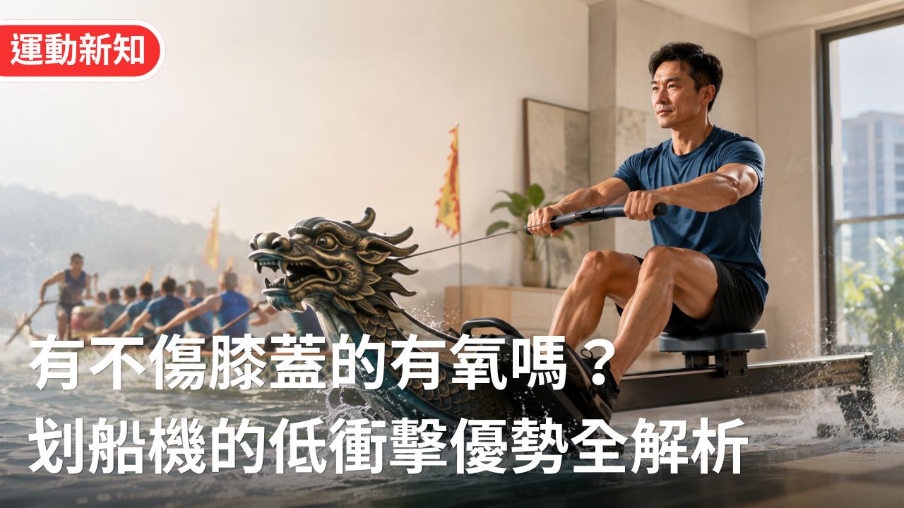 有不傷膝蓋的有氧嗎？划船機是什麼？