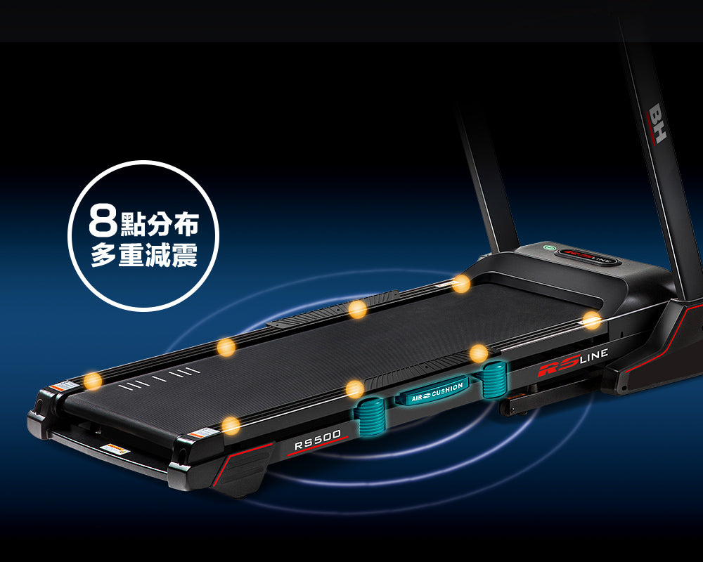全方位減震，溫柔守護雙膝