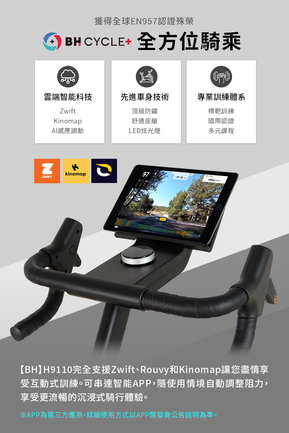 BH CYCLE+ 認證 全方位騎乘